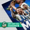 Lionel Messi 'World Cup Champion' Poster